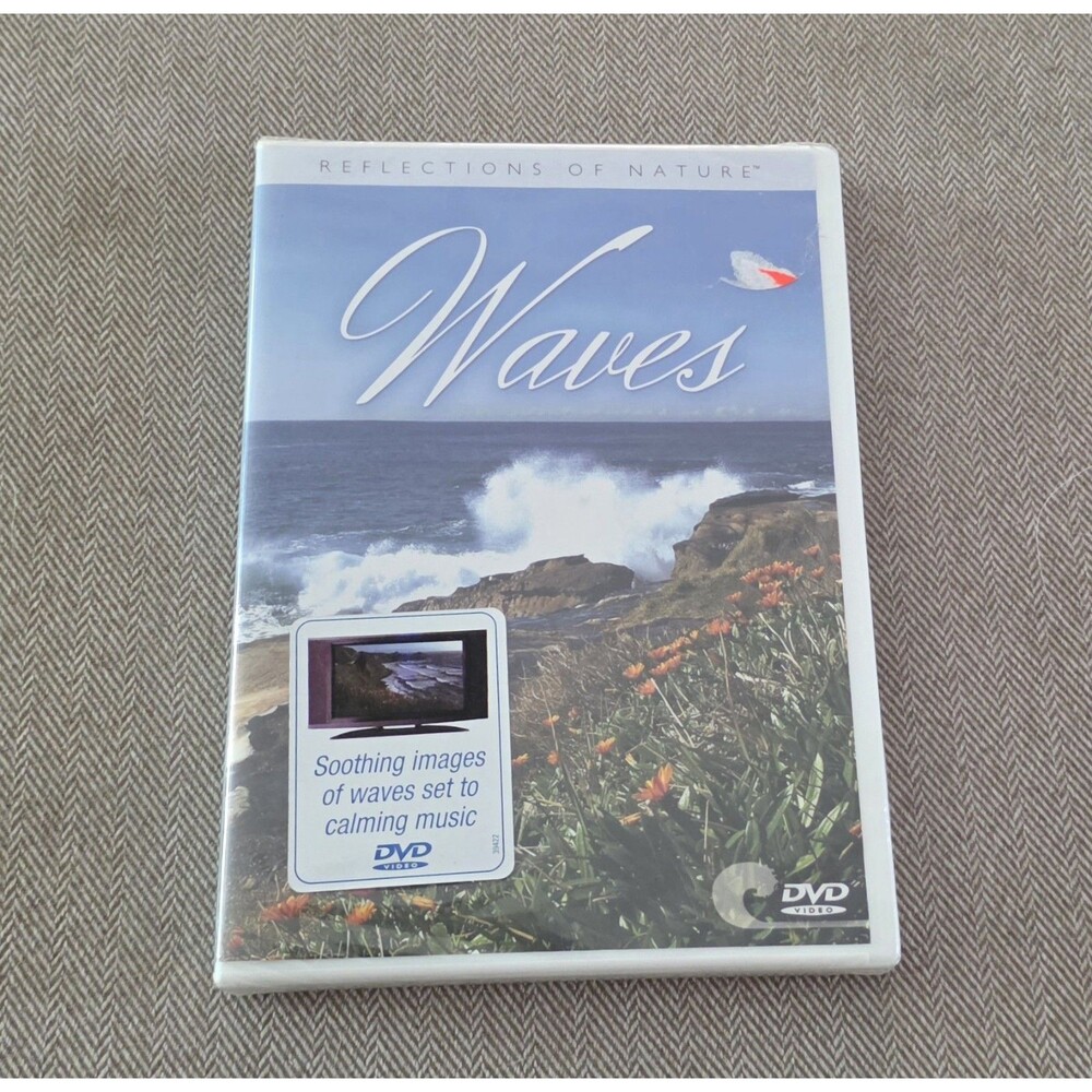 Waves Reflections Of Nature New Sealed DVD Soothing Calming Music Optional